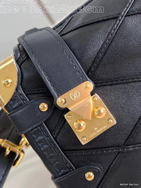 Cheap LOUIS VUITTON PM-18*12.5*8CM Trunk Side 0817